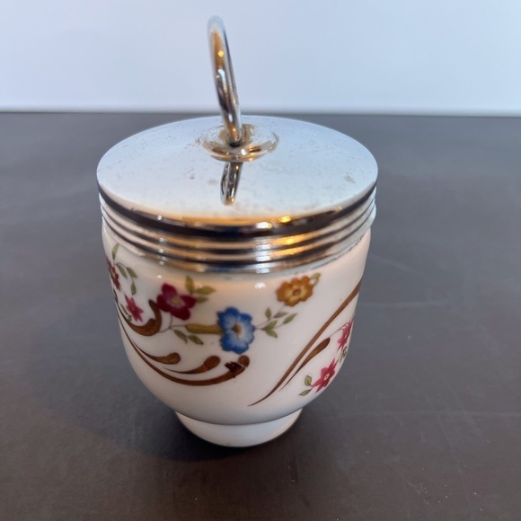 Royal Worcester Porcelain Egg Coddler Standard Size - Picture 5 of 10